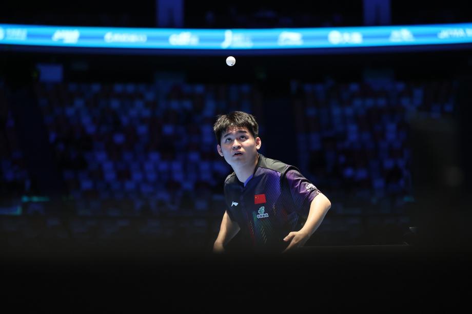 BOB半岛体育APP-乒乓球亚洲杯：林诗栋三连胜小组第一晋级